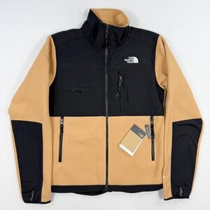 The North Face Denali Polartec Size XS Mens Almond Butter/Black NEW